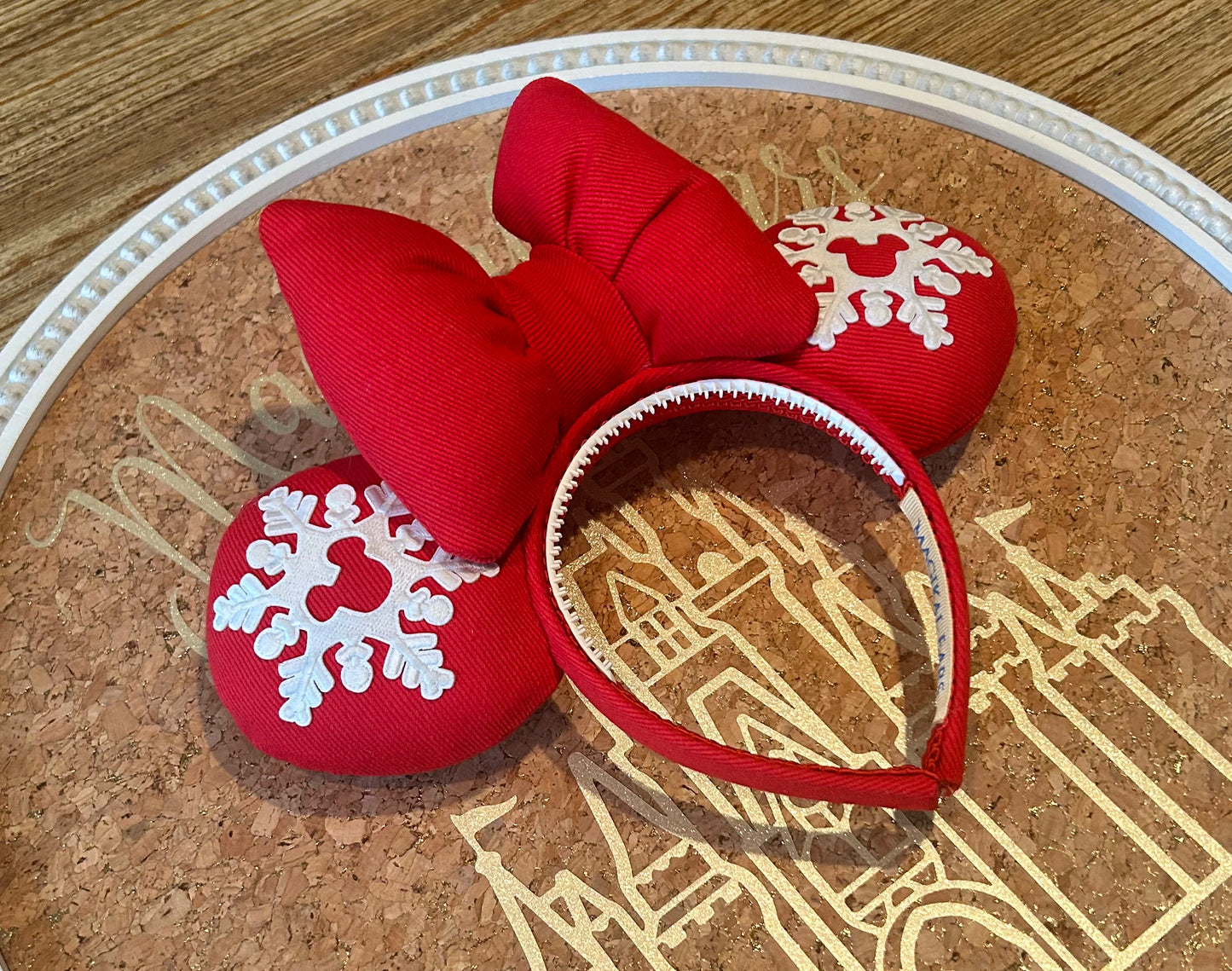 Red Christmas Ears
