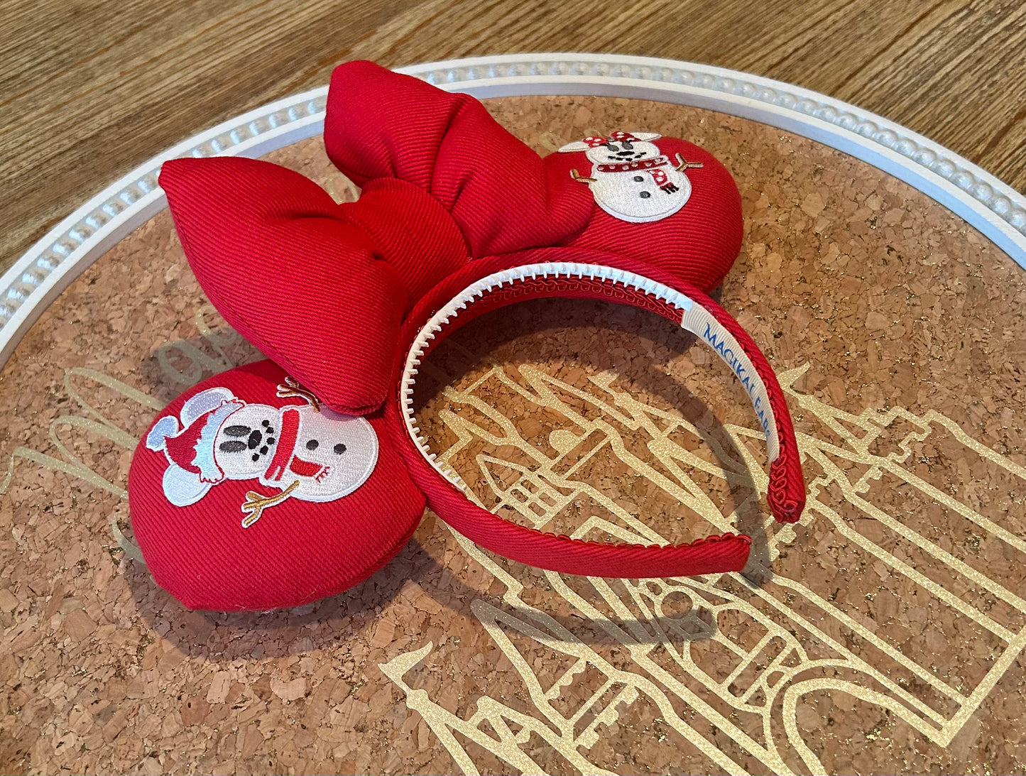 Red Christmas Ears