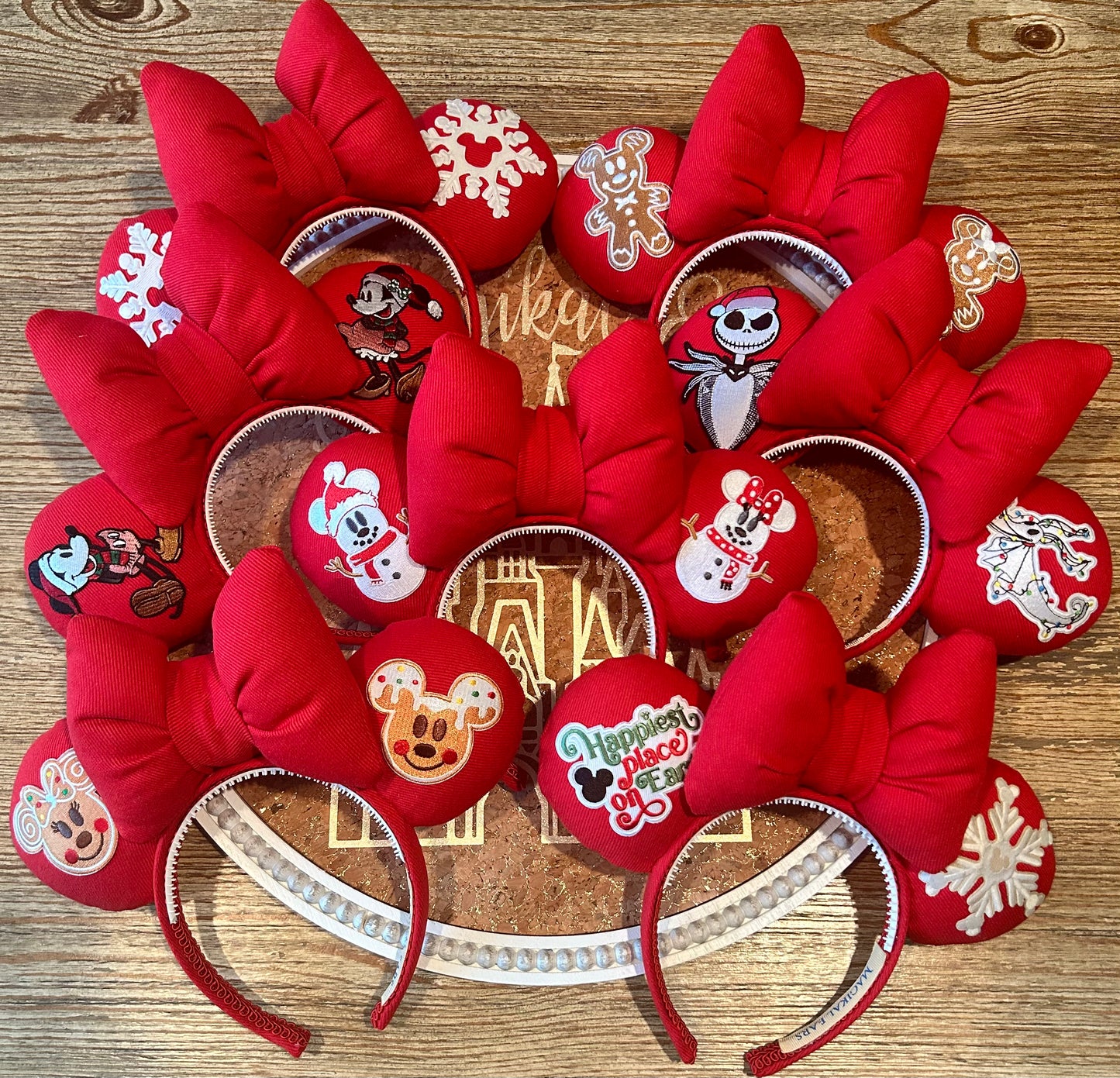Red Christmas Ears