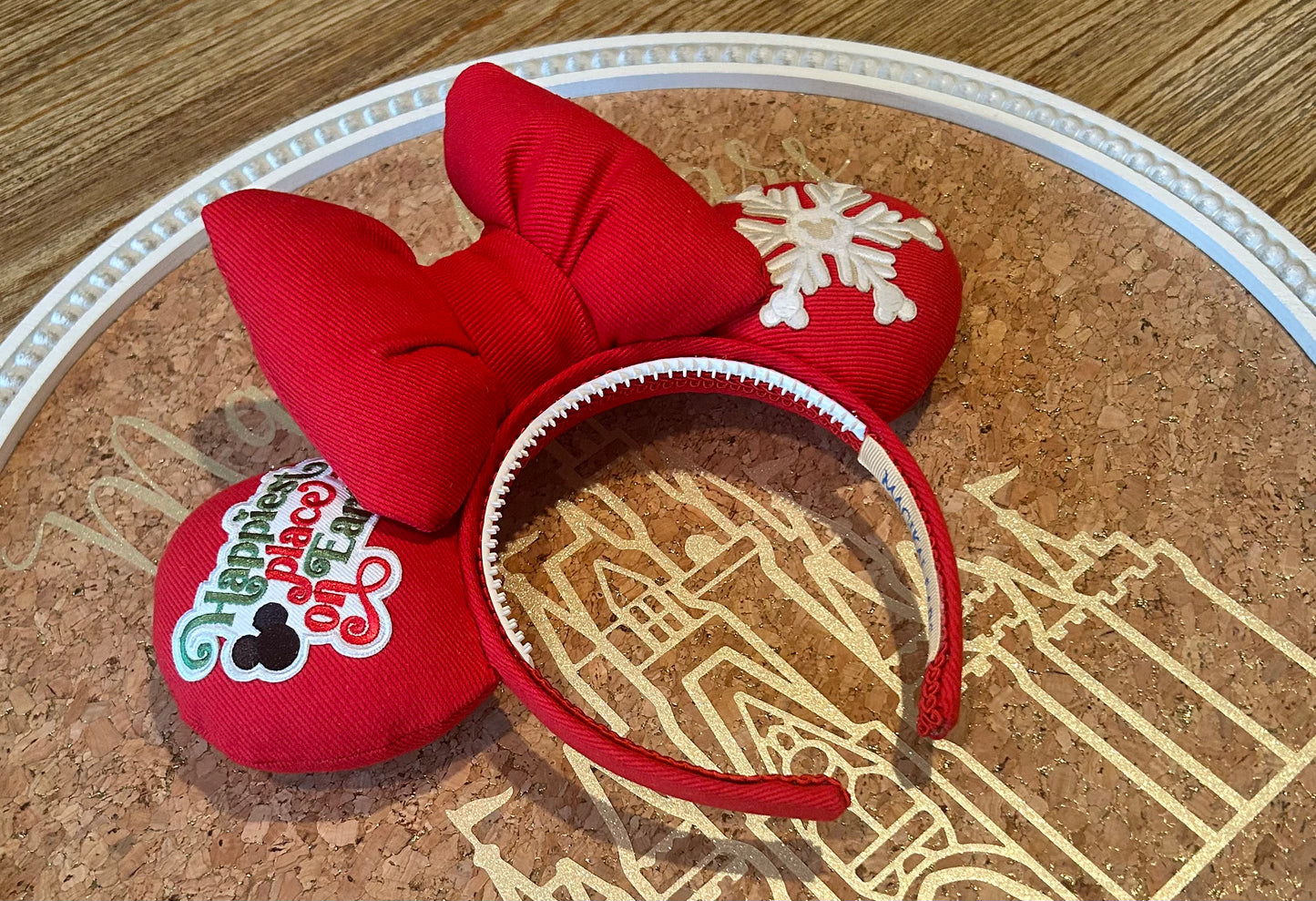 Red Christmas Ears